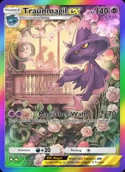 Traunmagil-ex card in German