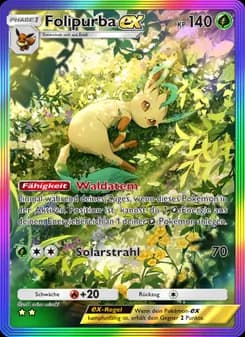 Folipurba-ex card in German
