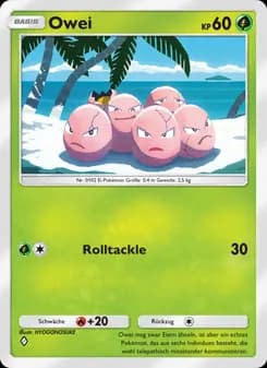 Owei card in German