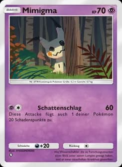 Mimigma card in German