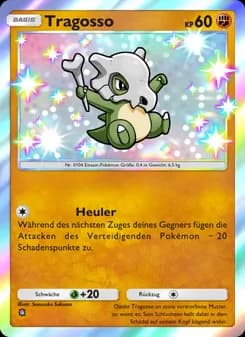 Tragosso card in German