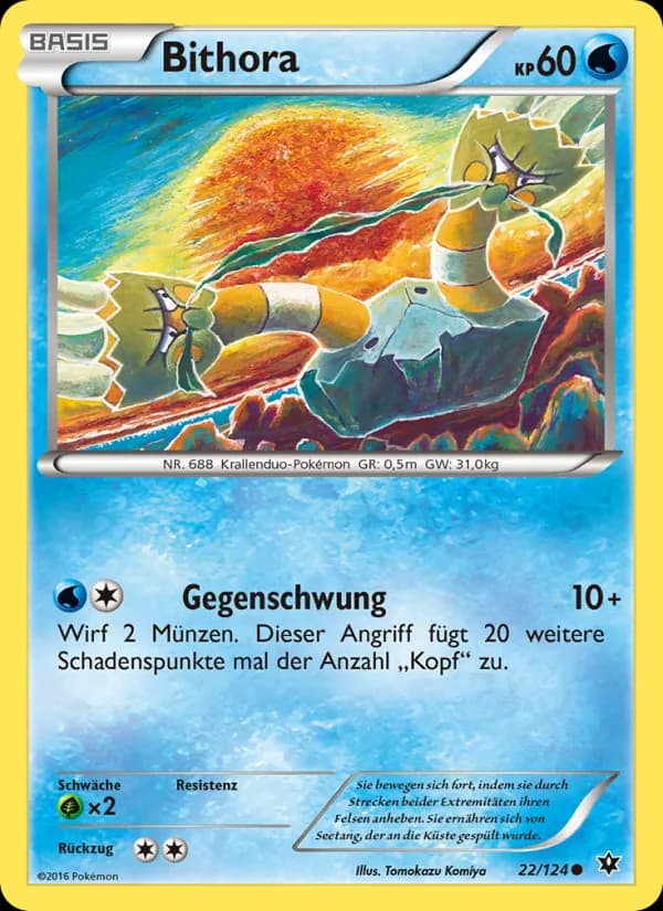 Bithora card in German