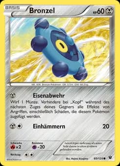 Bronzel card in German
