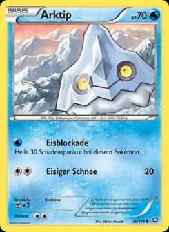 Arktip card in German