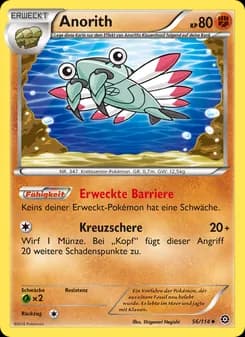 Anorith card in German