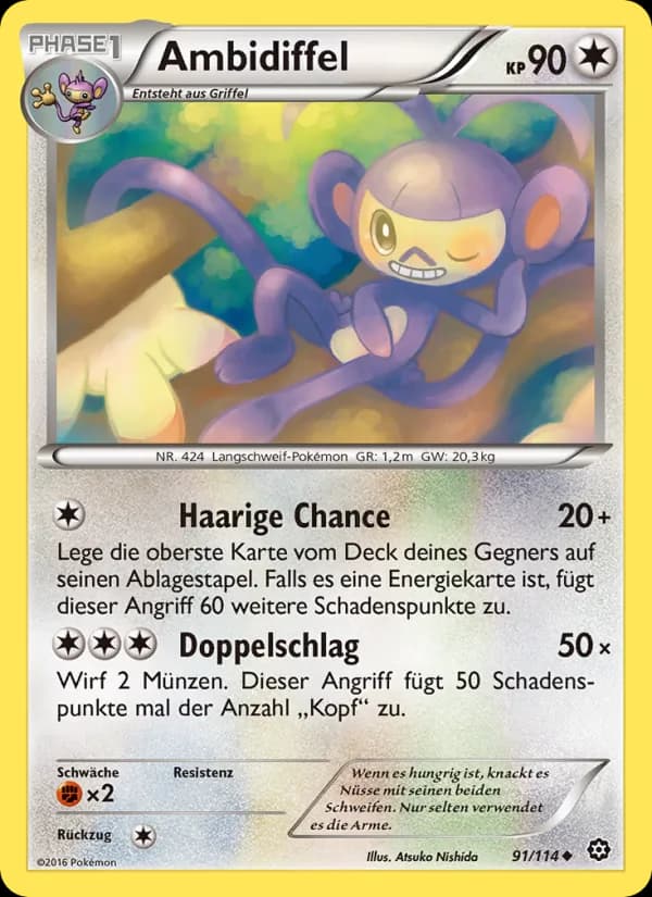 Ambidiffel card in German