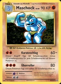 Maschock card in German