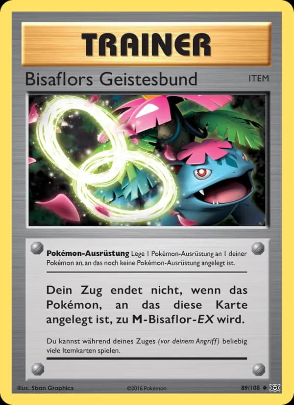 Bisaflors Geistesbund card in German