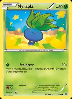 Myrapla card in German