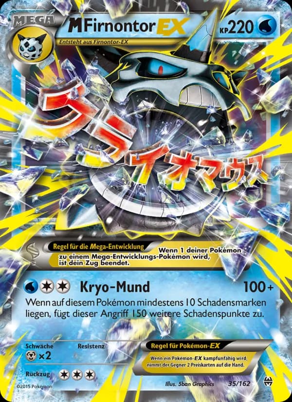 M-Firnontor EX card in German