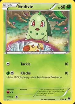 Endivie card in German