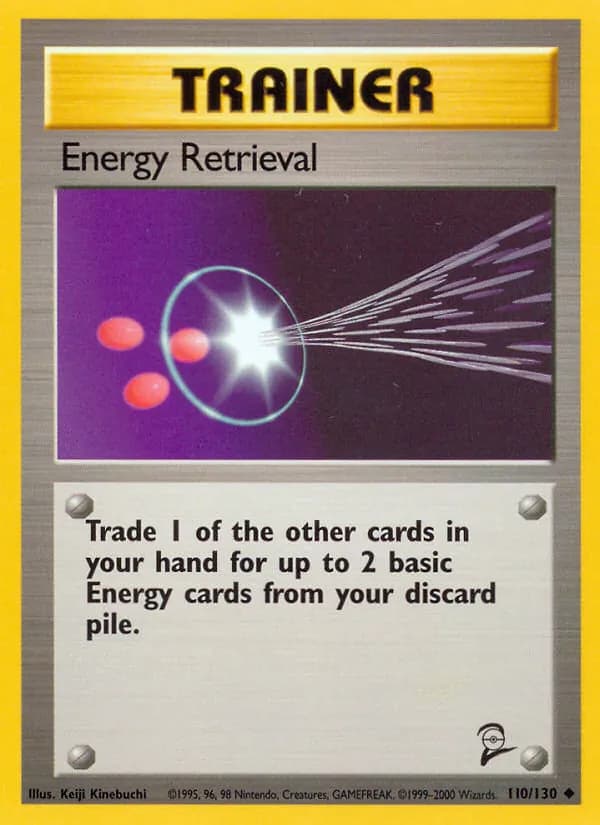 Energy Retrieval card in English