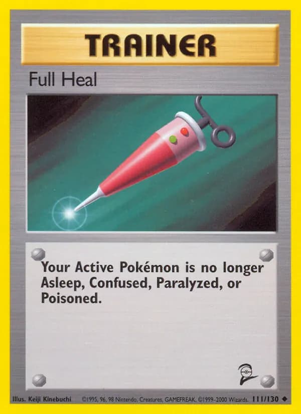 Full Heal card in English