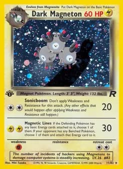 Dark Magneton card in English