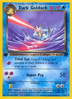 Dark Golduck card in English