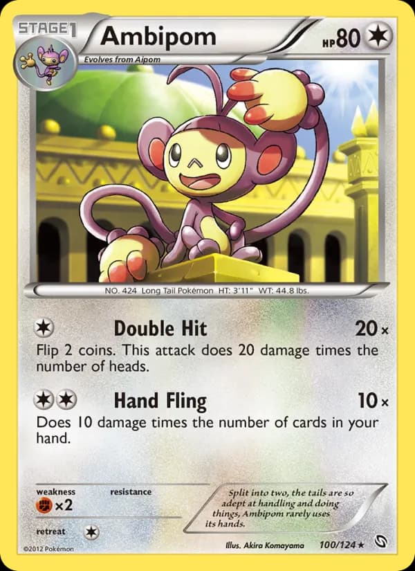 Ambipom card in English