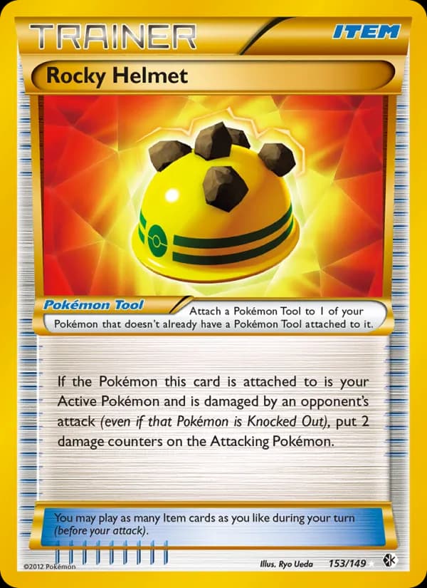 Rocky Helmet card in English