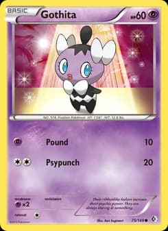 Gothita card in English