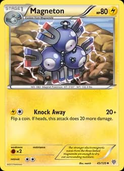 Magneton card in English