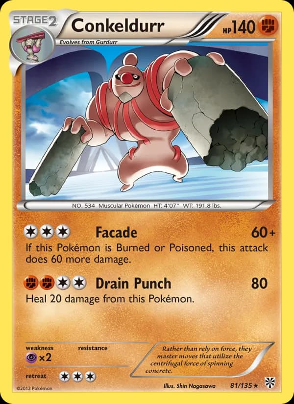 Conkeldurr card in English