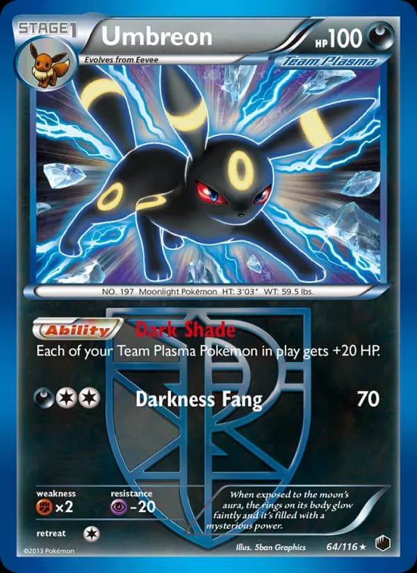 Umbreon card in English