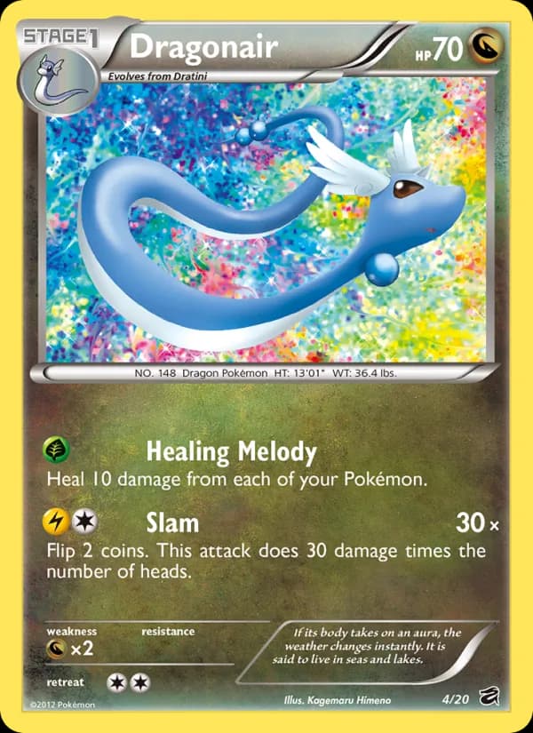 Dragonair card in English