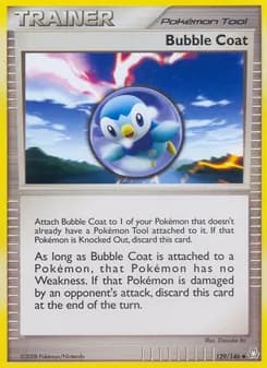 Bubble Coat card in English