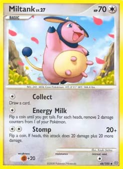 Miltank card in English