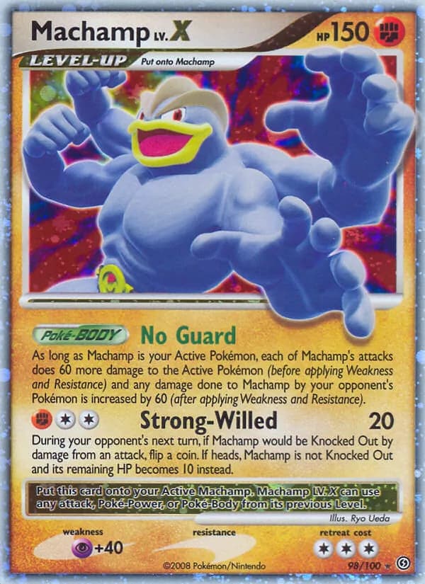 Machamp card in English
