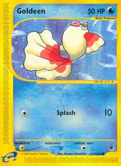 Goldeen card in English