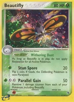 Beautifly card in English