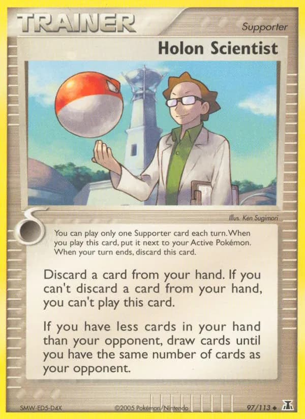 Holon Scientist card in English