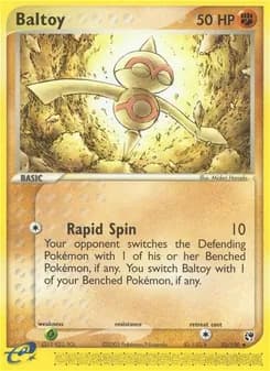 Baltoy card in English