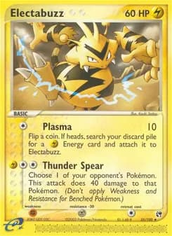 Electabuzz card in English