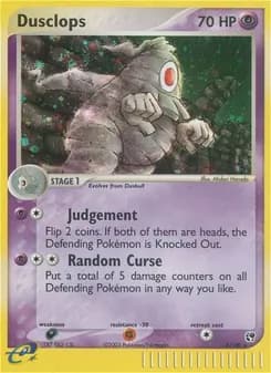 Dusclops card in English