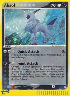 Absol card in English