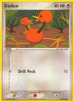 Doduo card in English