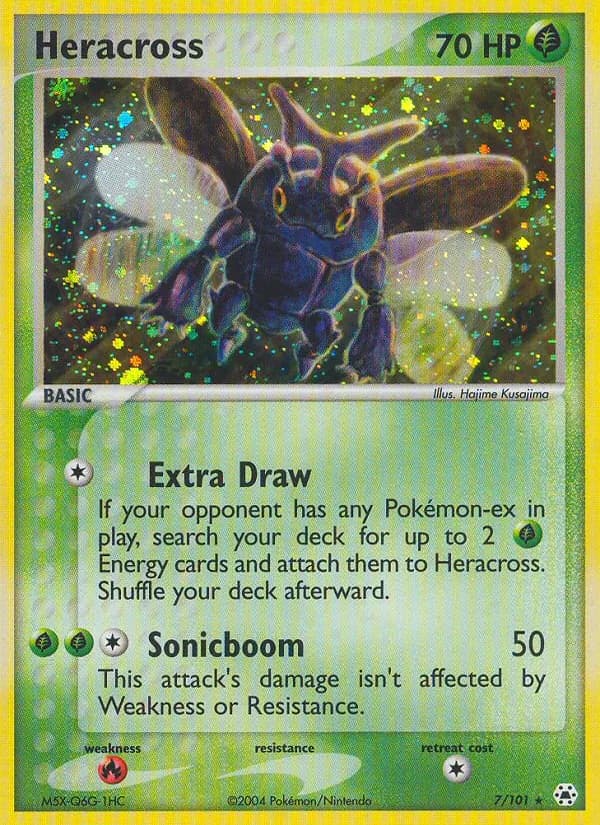 Heracross card in English