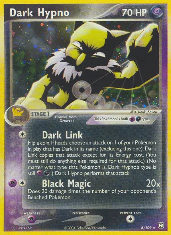Dark Hypno card in English