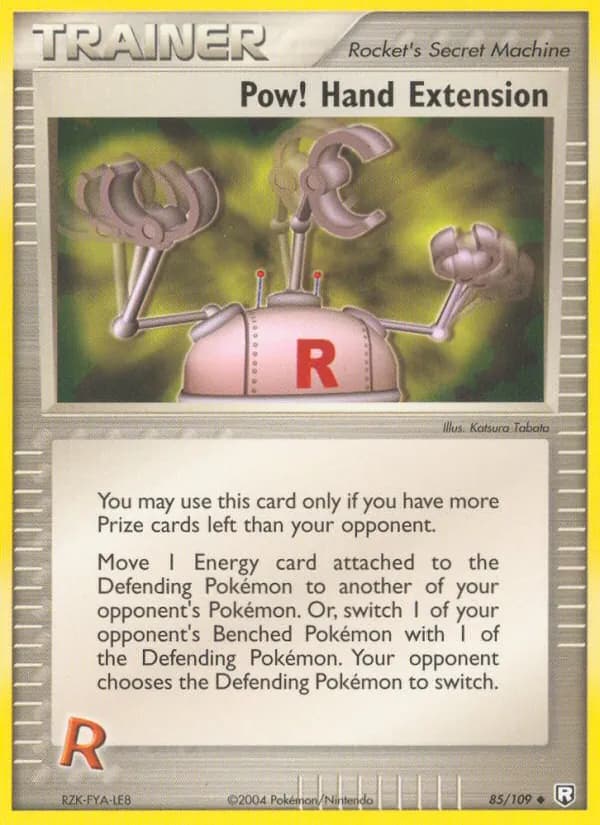 Pow! Hand Extension card in English