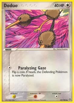 Doduo card in English