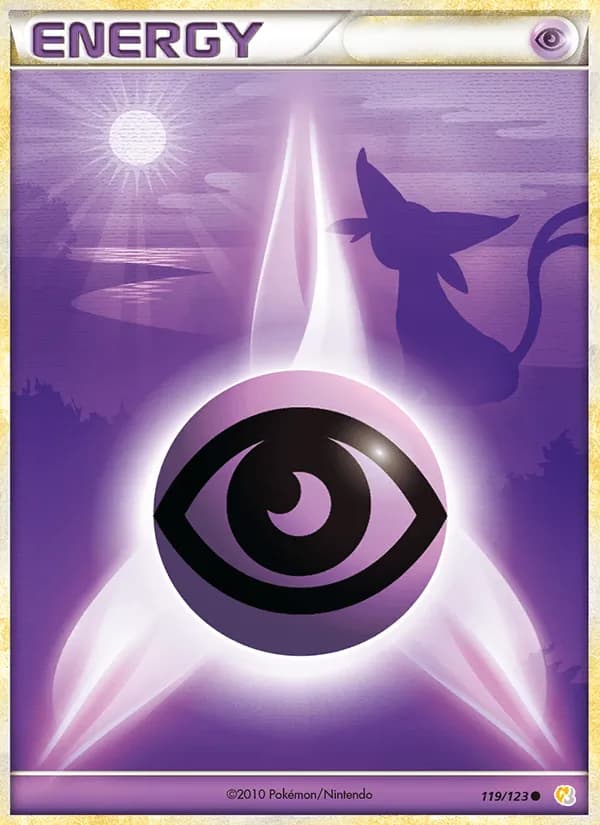 Psychic Energy card in English