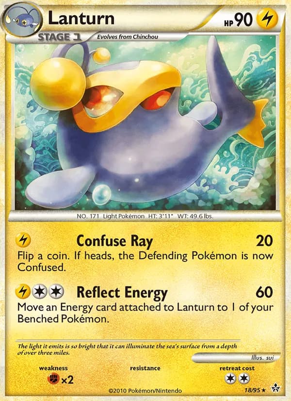 Lanturn card in English