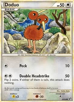Doduo card in English