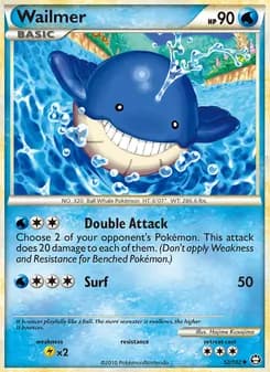 Wailmer card in English