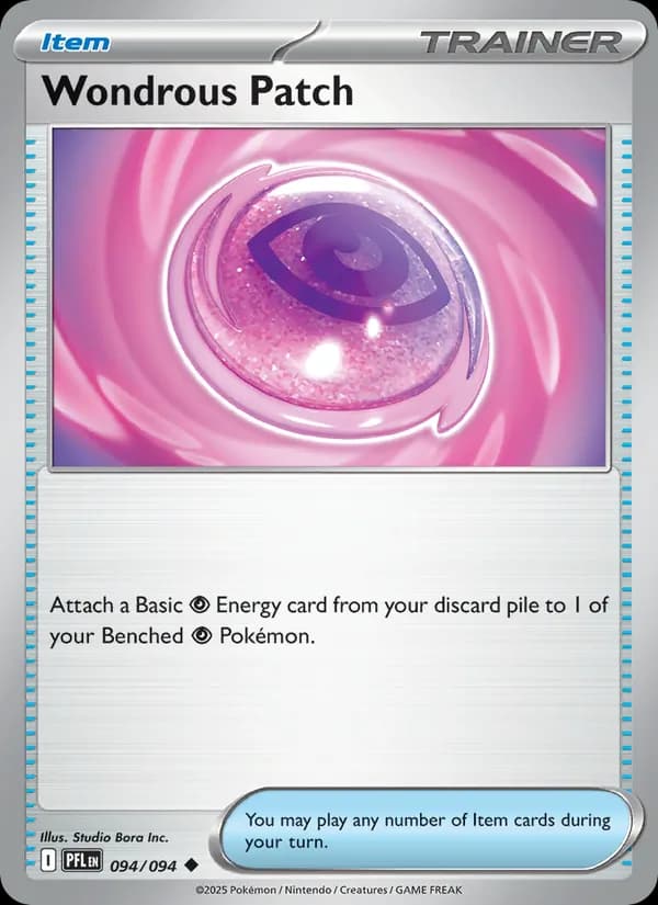 Wondrous Patch card in English