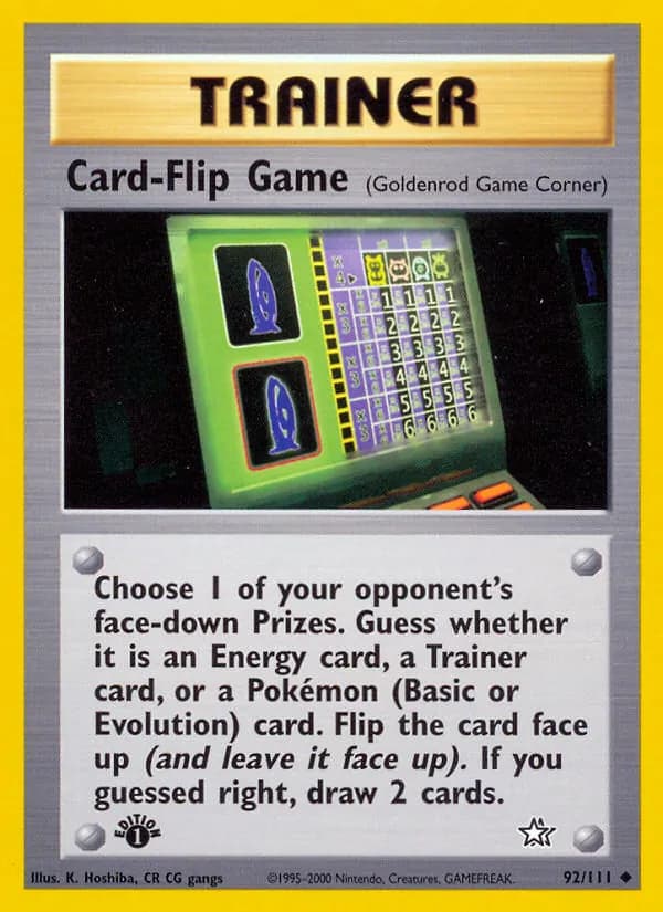 Card-Flip Game card in English