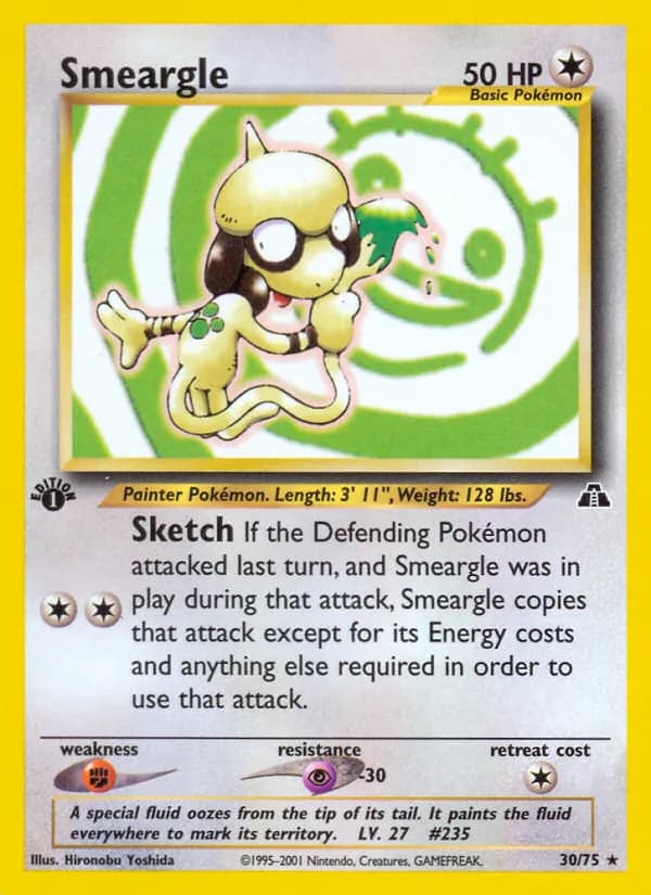 Smeargle card in English