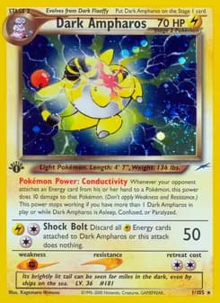 Dark Ampharos card in English