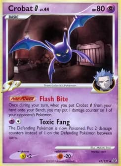 Crobat G card in English